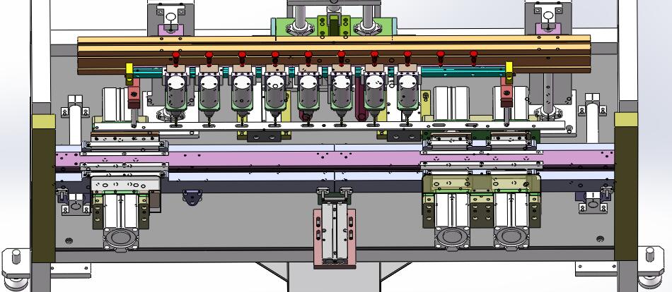 02月-密封条冲切钻孔裁断一体机（sw18可编辑+工程图）